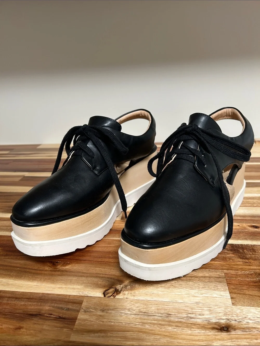 BIBILOU x FREE PEOPLE Madison Platform Cutout Wedge